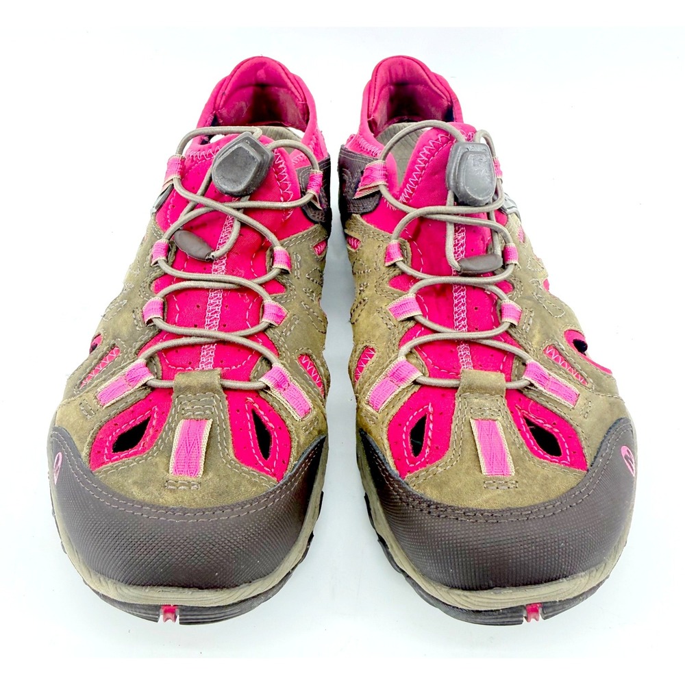Merrell Hiking Sandals Womens 9.5 Boulder Fuchsia Vibram Water Shoes Outdoor - Picture 6 of 12